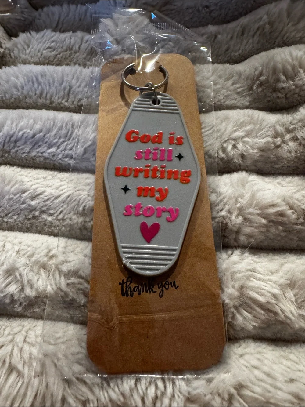 Inspirational Hotel Keychain